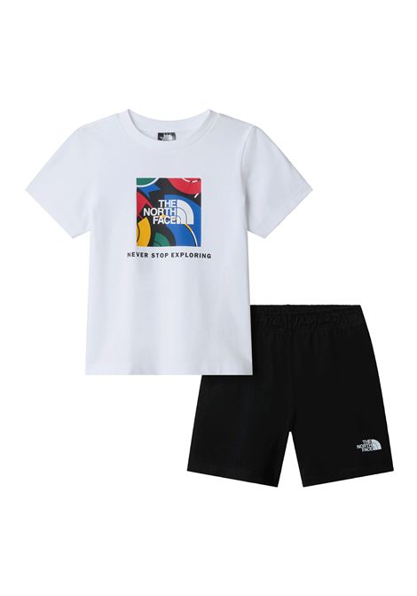 Set The North Face Box Play Regular Bianco Nero Bambini THE NORTH FACE | Set | NF0A8G1H-LA9